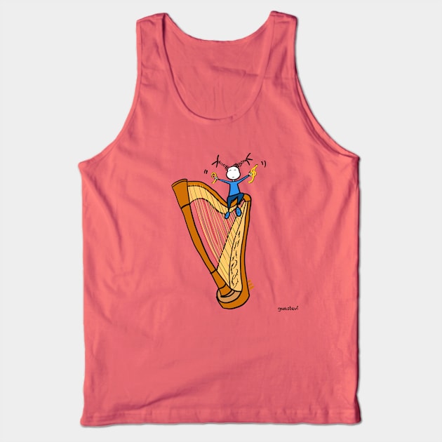 Harpist Tank Top by Guastevi